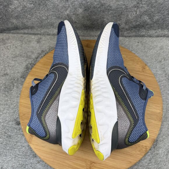 Nike Renew Run Shoes Mens Size 9 Blue Neon Running Training Sneakers CK6357-400 main image 11